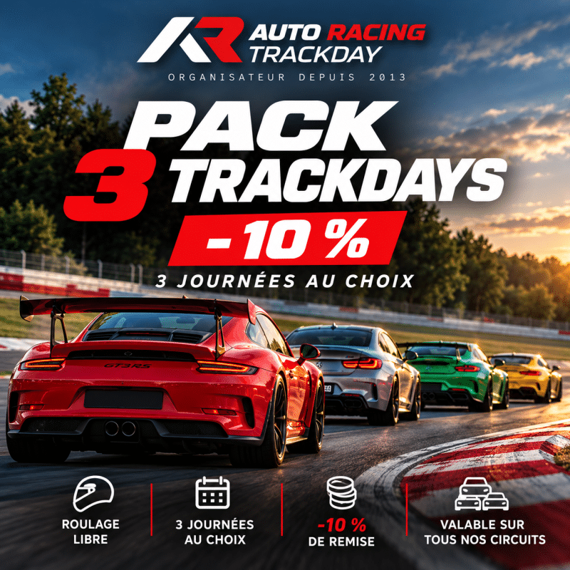 Trackday | Pack 3 journées