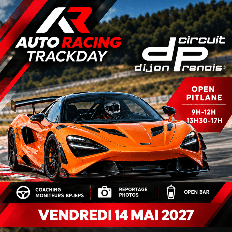Trackday Dijon-Prenois – vendredi 14 mai | Open Pitlane