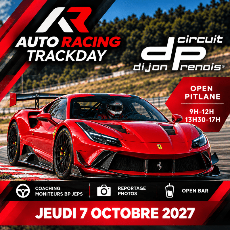 Trackday Dijon-Prenois – Jeudi 7 octobre | Open Pitlane