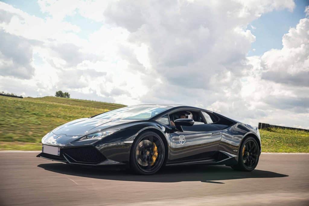 Lamborghini Huracán en piste